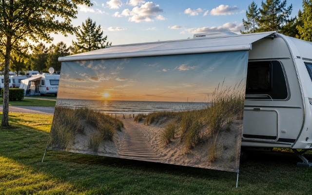 Campingmarkise mit Wunschmotiv – Beispiel 2
