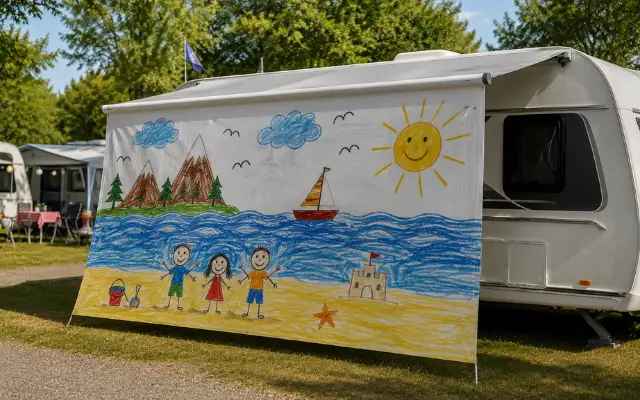 Campingmarkise mit Wunschmotiv – Beispiel 3