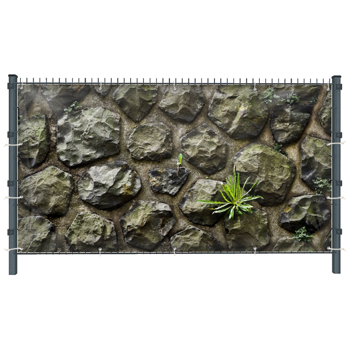 Steinwand (3127) - Gartensichtschutz