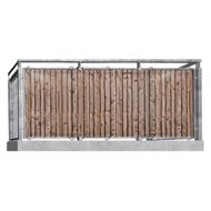 Holzwand (3153) - Balkonsichtschutz