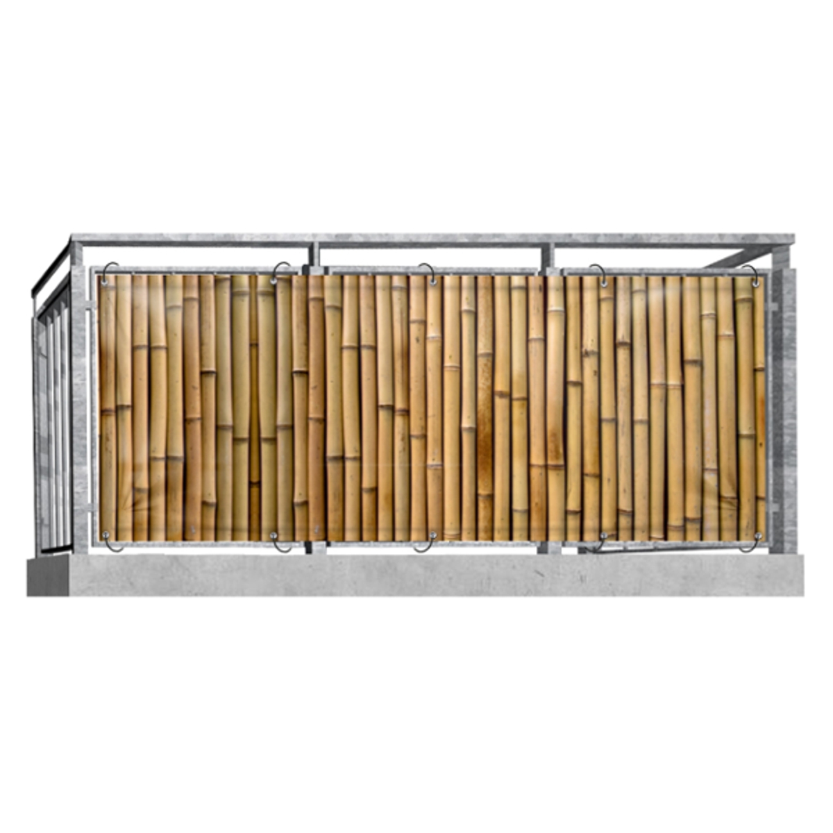Bambus (1617) - Balkonsichtschutz