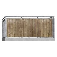 Holzwand (3148) - Balkonsichtschutz