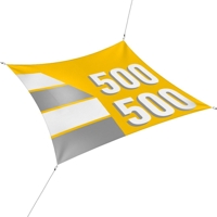 500 x 500 cm | Sonnensegel selbst gestalten
