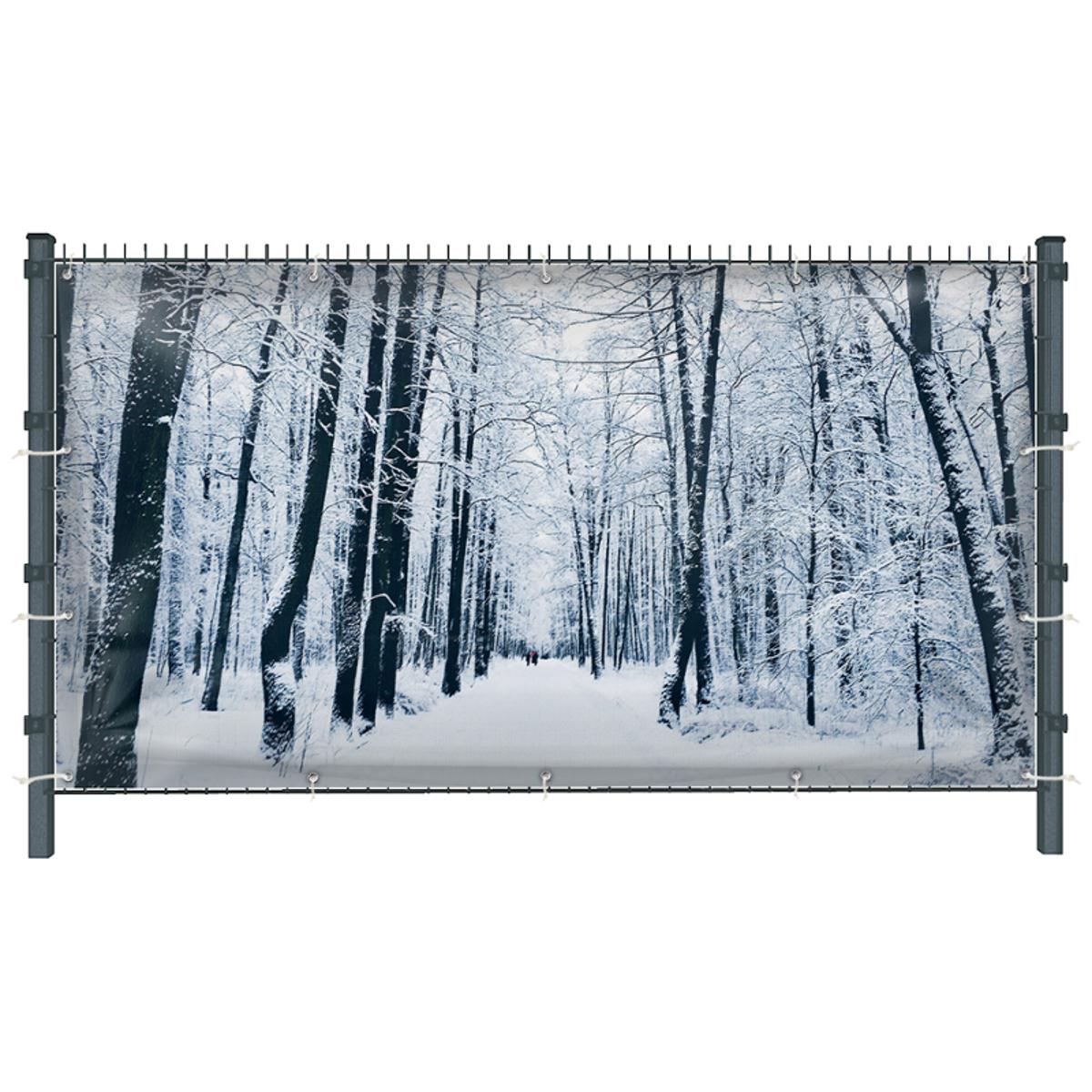 Winterlandschaft (4068) - Sichtschutz in Wunschgröße