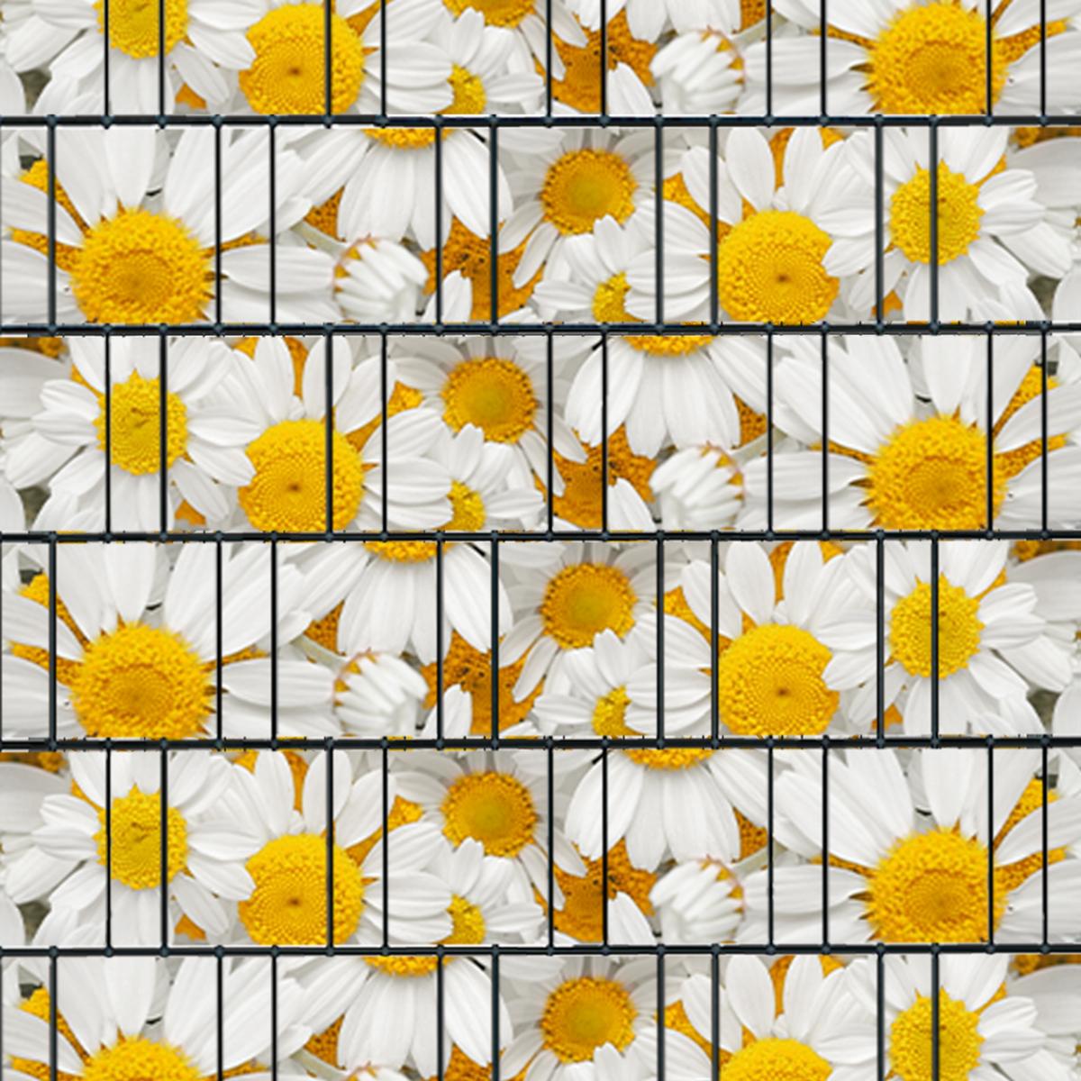Blumen (4450) - Sichtschutzstreifen