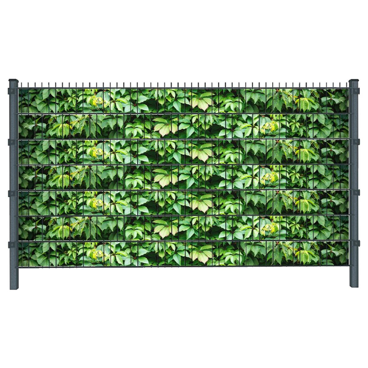Hecke (4448) - Sichtschutzstreifen inkl. Clips