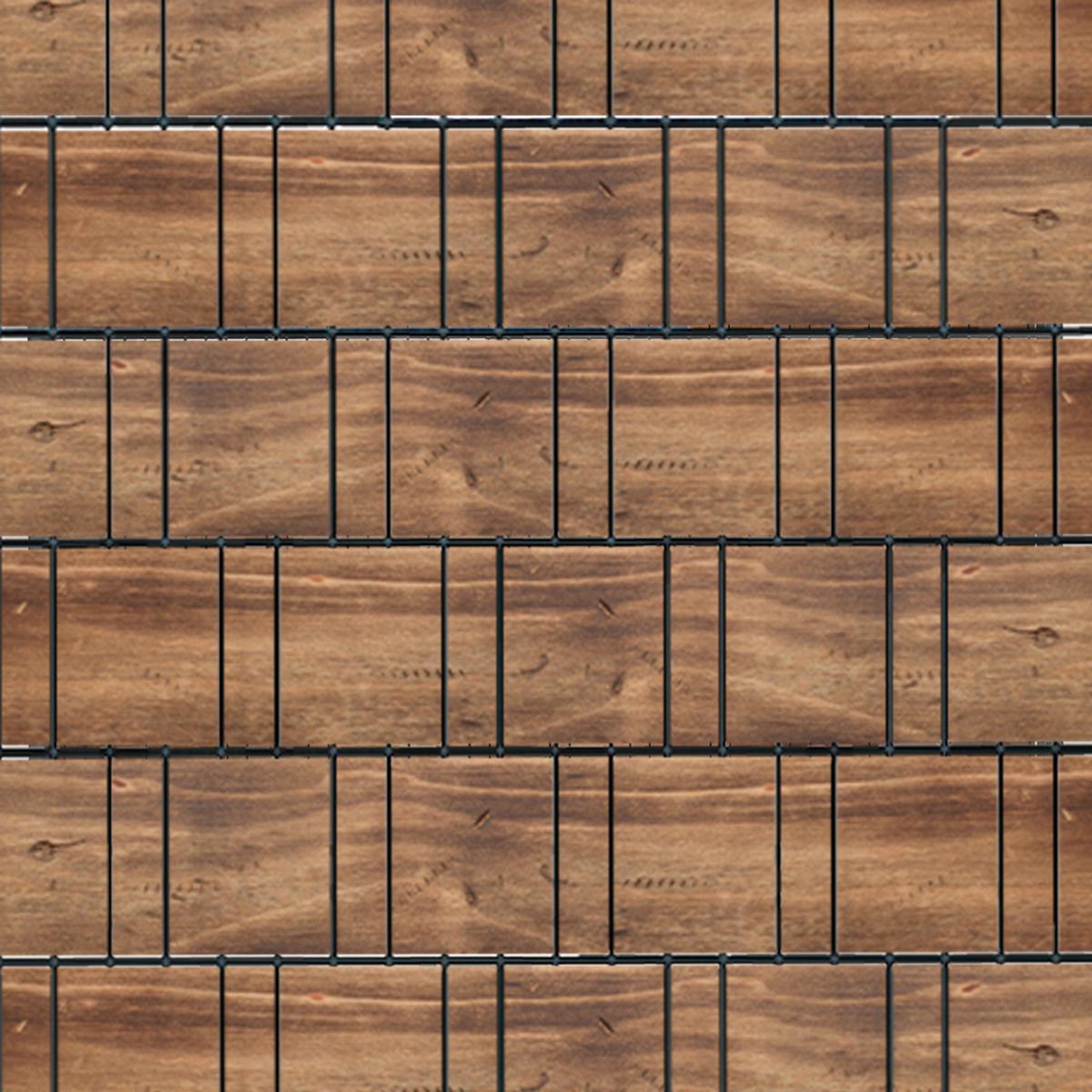 Holzwand (4445) - Sichtschutzstreifen