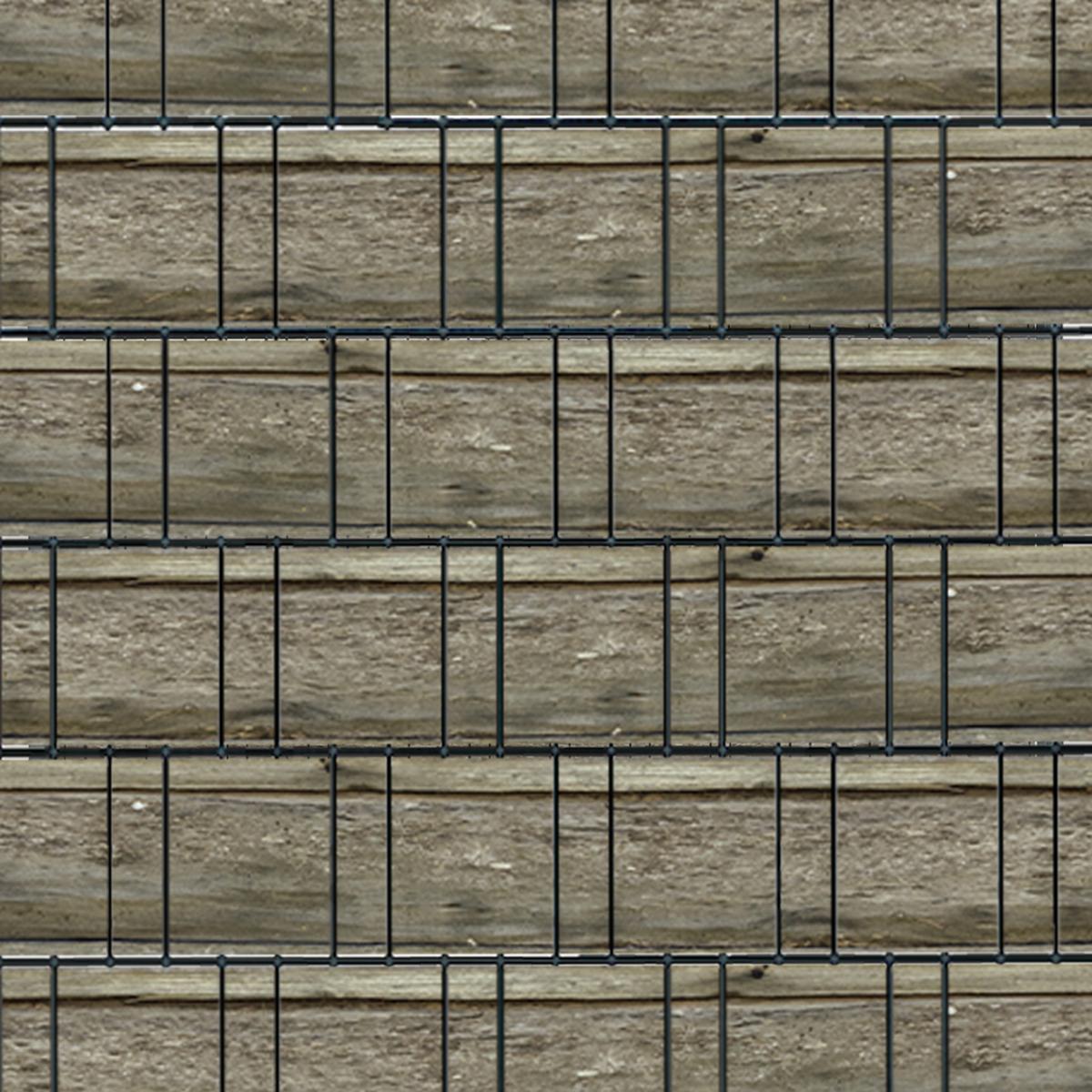 Holzwand (4444) - Sichtschutzstreifen
