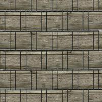 Holzwand (4444) - Sichtschutzstreifen inkl. Clips