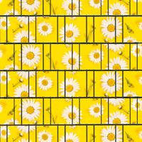 Blumen (4449) - Sichtschutzstreifen inkl. Clips