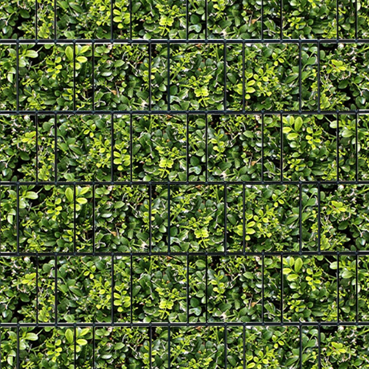 Hecke (4447) - Sichtschutzstreifen inkl. Clips