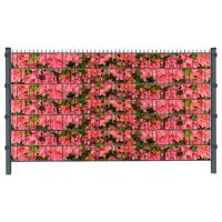 Blumen (4451) - Sichtschutzstreifen inkl. Clips