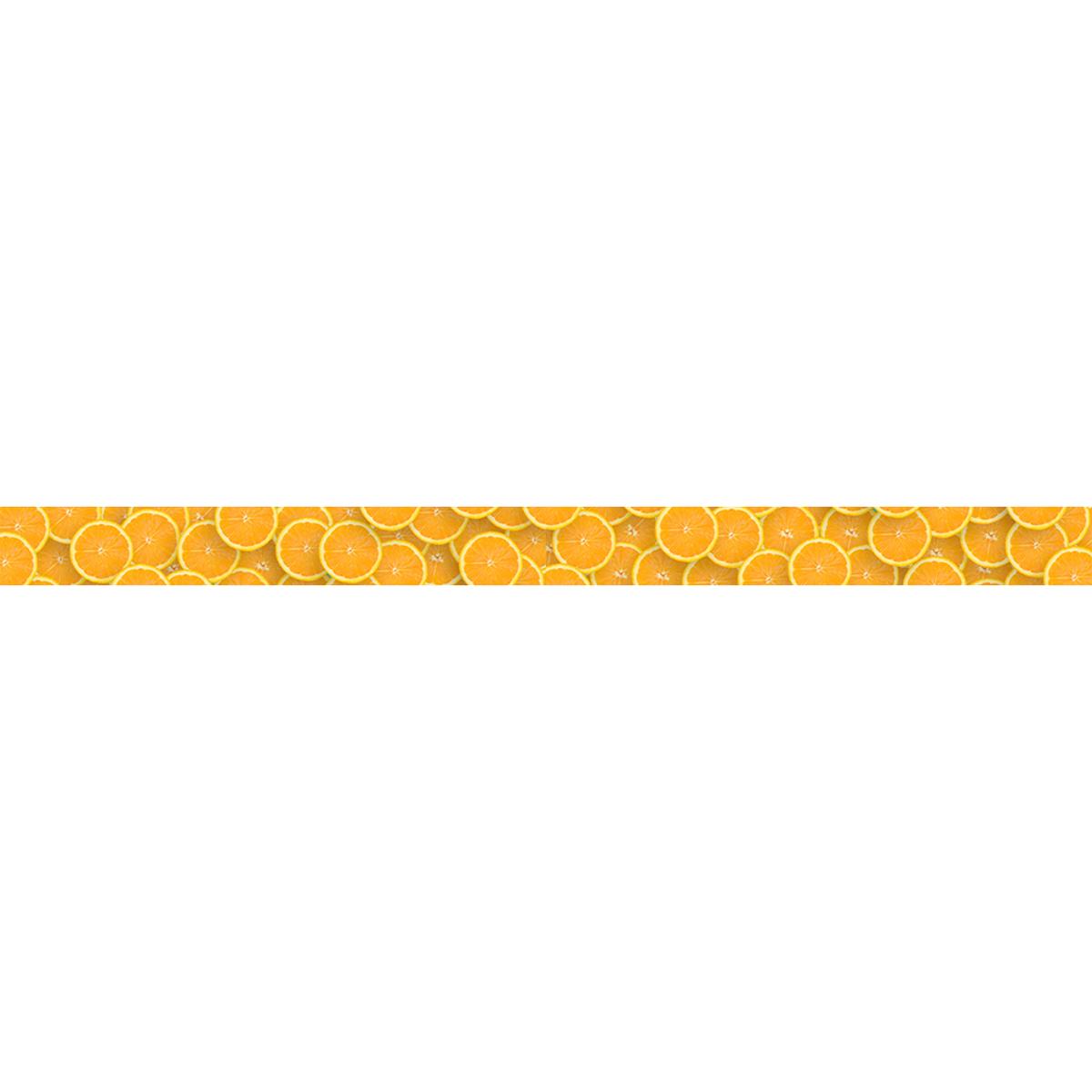 Orangen (4453) - Sichtschutzstreifen inkl. Clips