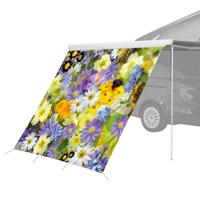 Blumen (3223) - Camping-Markise, Sonnenblende