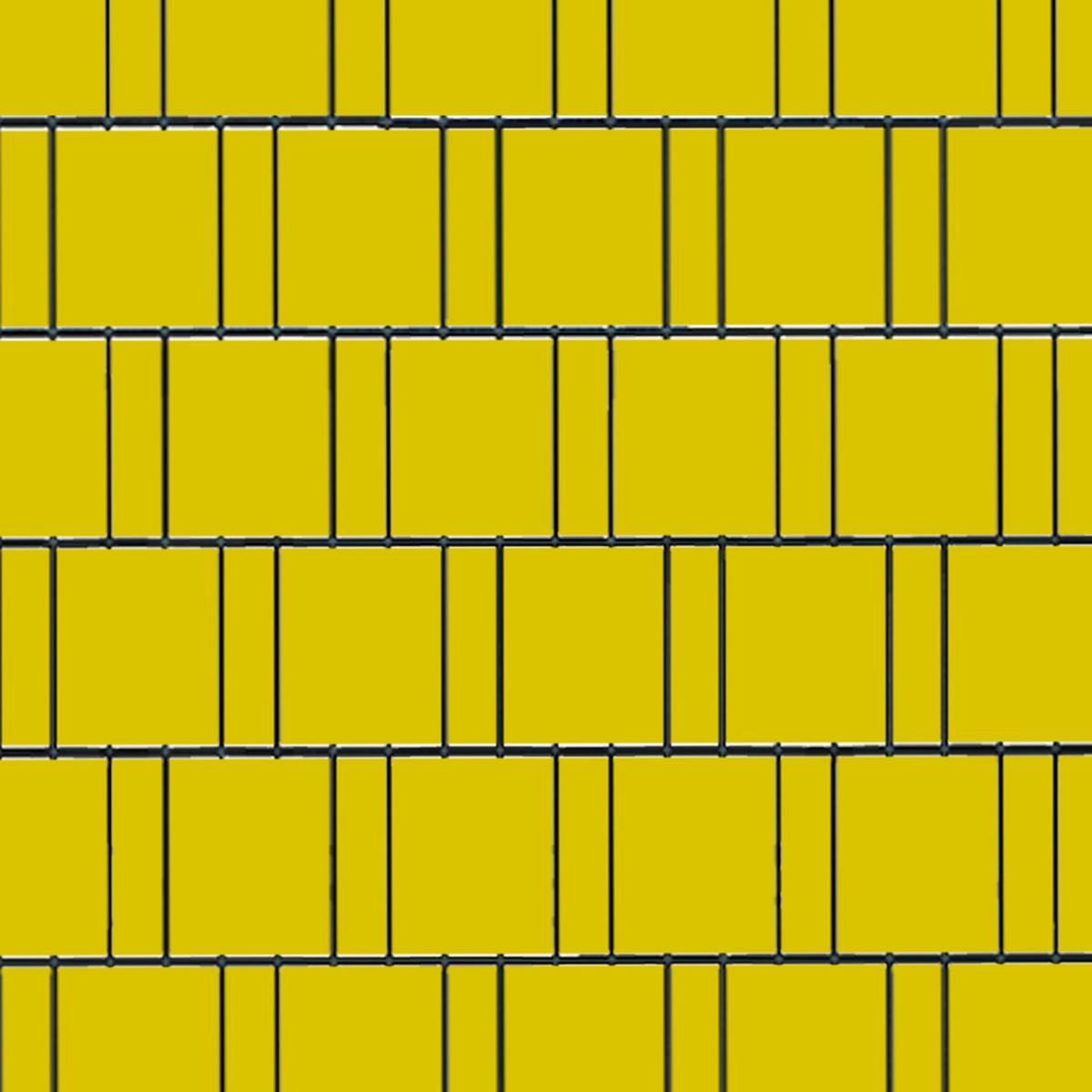 Empire Yellow, Gelb (4460) - Sichtschutzstreifen inkl. Clips