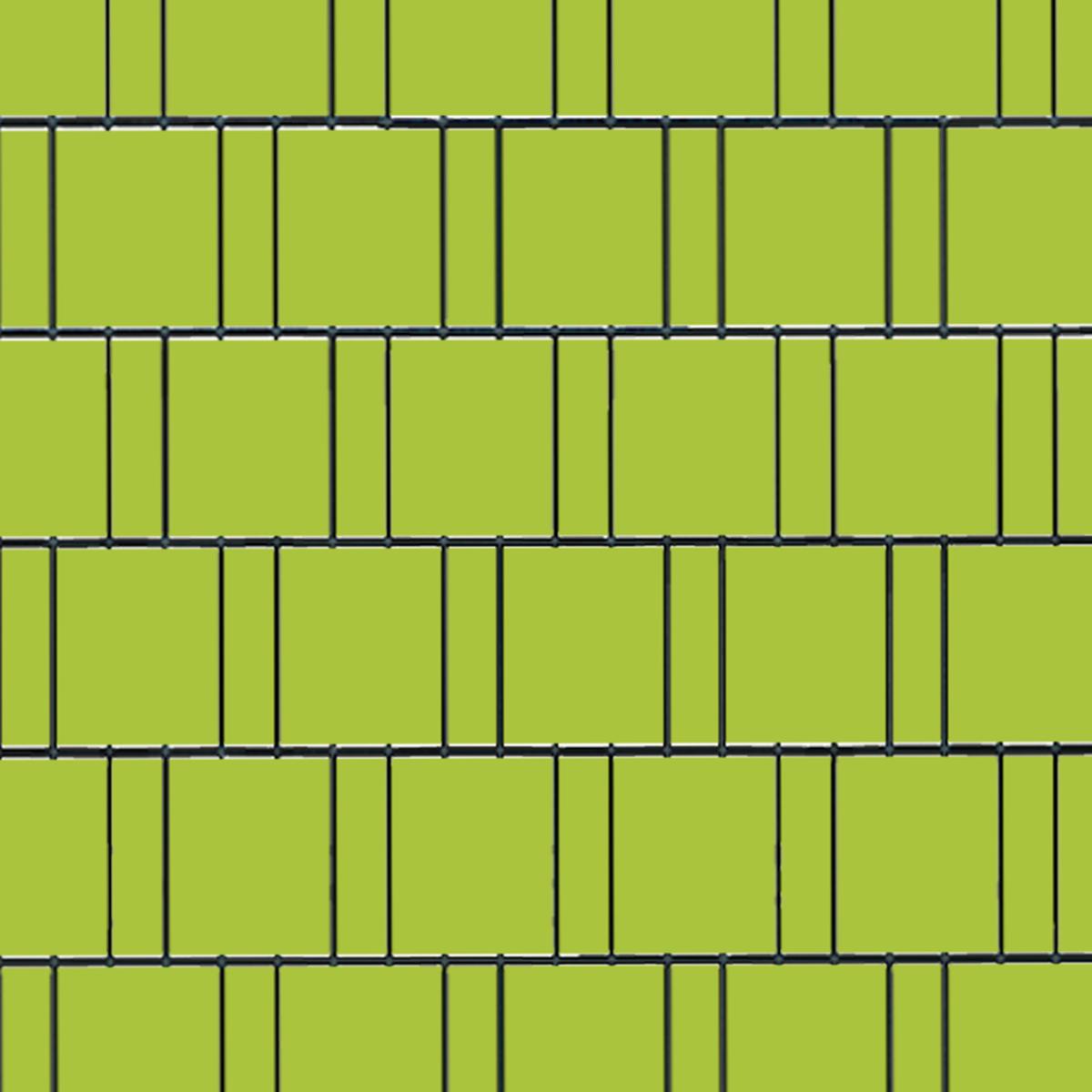 Love Bird, Grün (4463) - Sichtschutzstreifen inkl. Clips