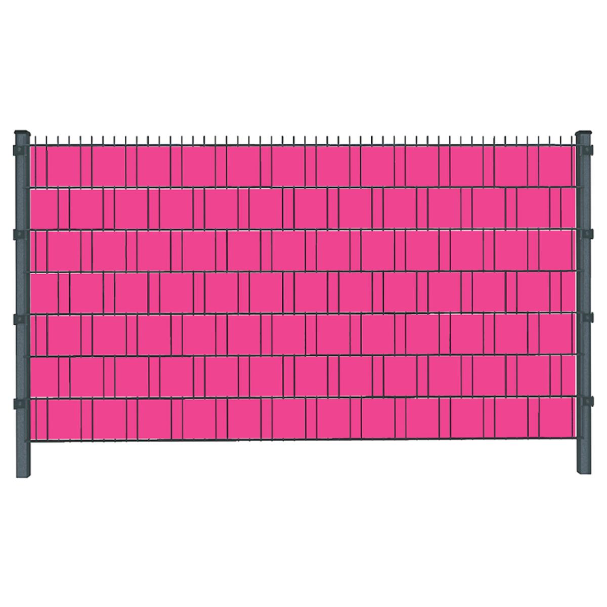 Beetroot Purple, Fuchsia (4457) - Sichtschutzstreifen inkl. Clips