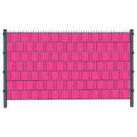 Beetroot Purple, Fuchsia (4457) - Sichtschutzstreifen inkl. Clips