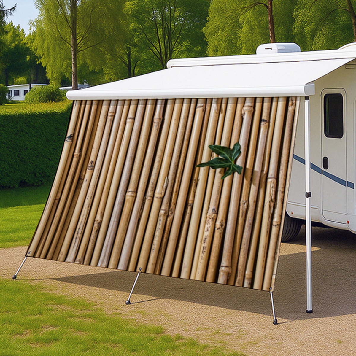 Bambus (3118) - Camping-Markise, Sonnenblende