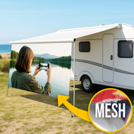 Camping-Markise selbst gestalten, Mesh
