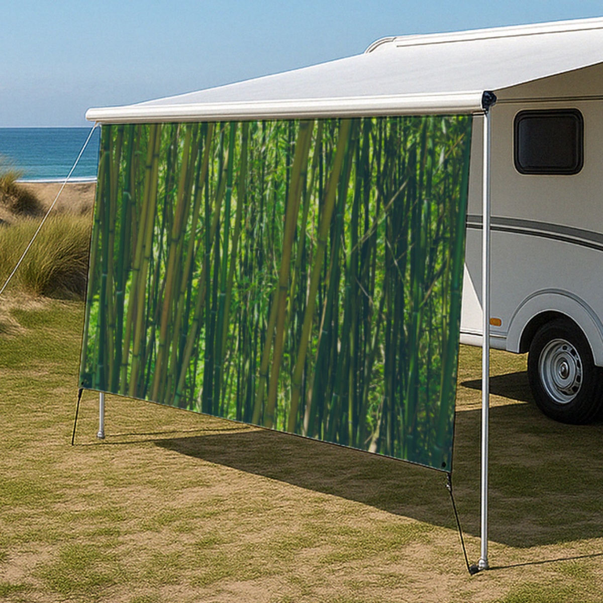 Bambus (3119) - Camping-Markise, Sonnenblende