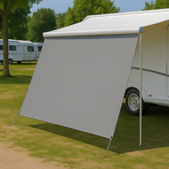 Steingrau (4478) - Camping-Markise, Sonnenblende
