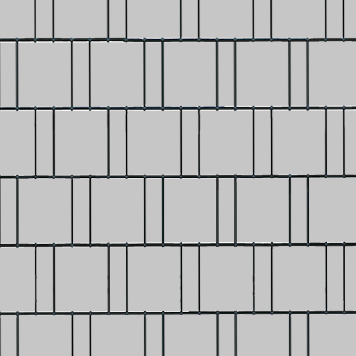 Hellgrau (4477) - Sichtschutzstreifen inkl. Slips