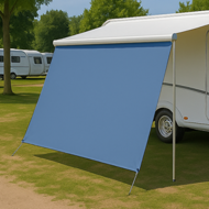 Jeansblau (4487) - Camping-Markise, Sonnenblende