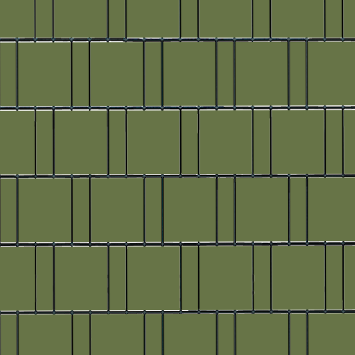 Khaki (4485) - Sichtschutzstreifen inkl. Slips