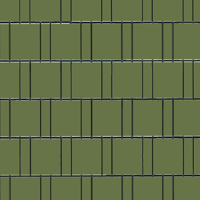 Khaki (4485) - Sichtschutzstreifen inkl. Slips