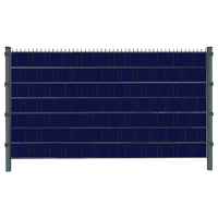 Navy (4488) - Sichtschutzstreifen inkl. Slips