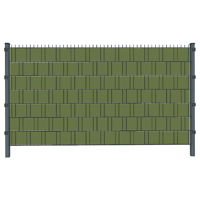 Khaki (4485) - Sichtschutzstreifen inkl. Slips