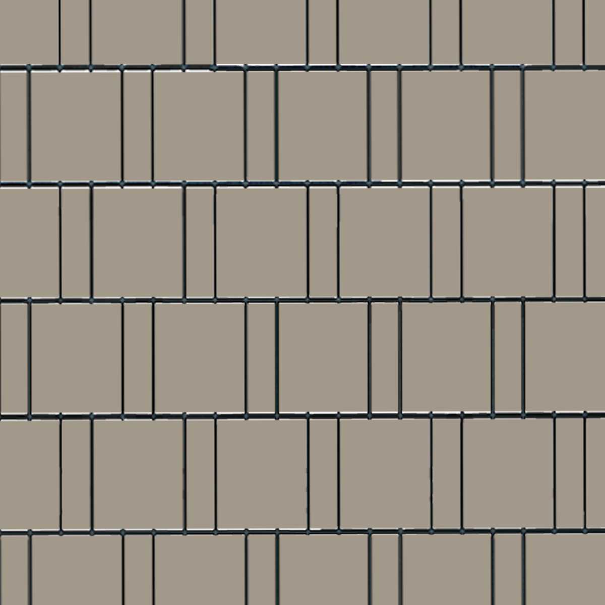 Taupe (4482) - Sichtschutzstreifen inkl. Slips