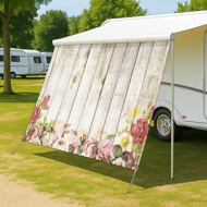 Holzwand (3150) - Camping-Markise, Sonnenblende