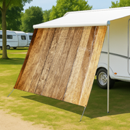 Holzwand (1619) - Camping-Markise, Sonnenblende