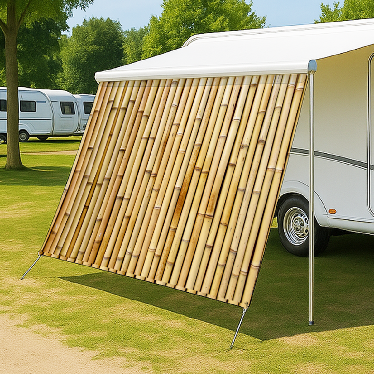 Bambus (1617) - Camping-Markise, Sonnenblende