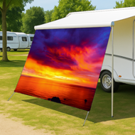 Sonnenuntergang (1865) - Camping-Markise, Sonnenblende