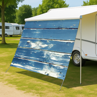 Holzwand (3151) - Camping-Markise, Sonnenblende