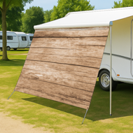 Holzwand (3157) - Camping-Markise, Sonnenblende