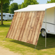 Holzwand (1618) - Camping-Markise, Sonnenblende