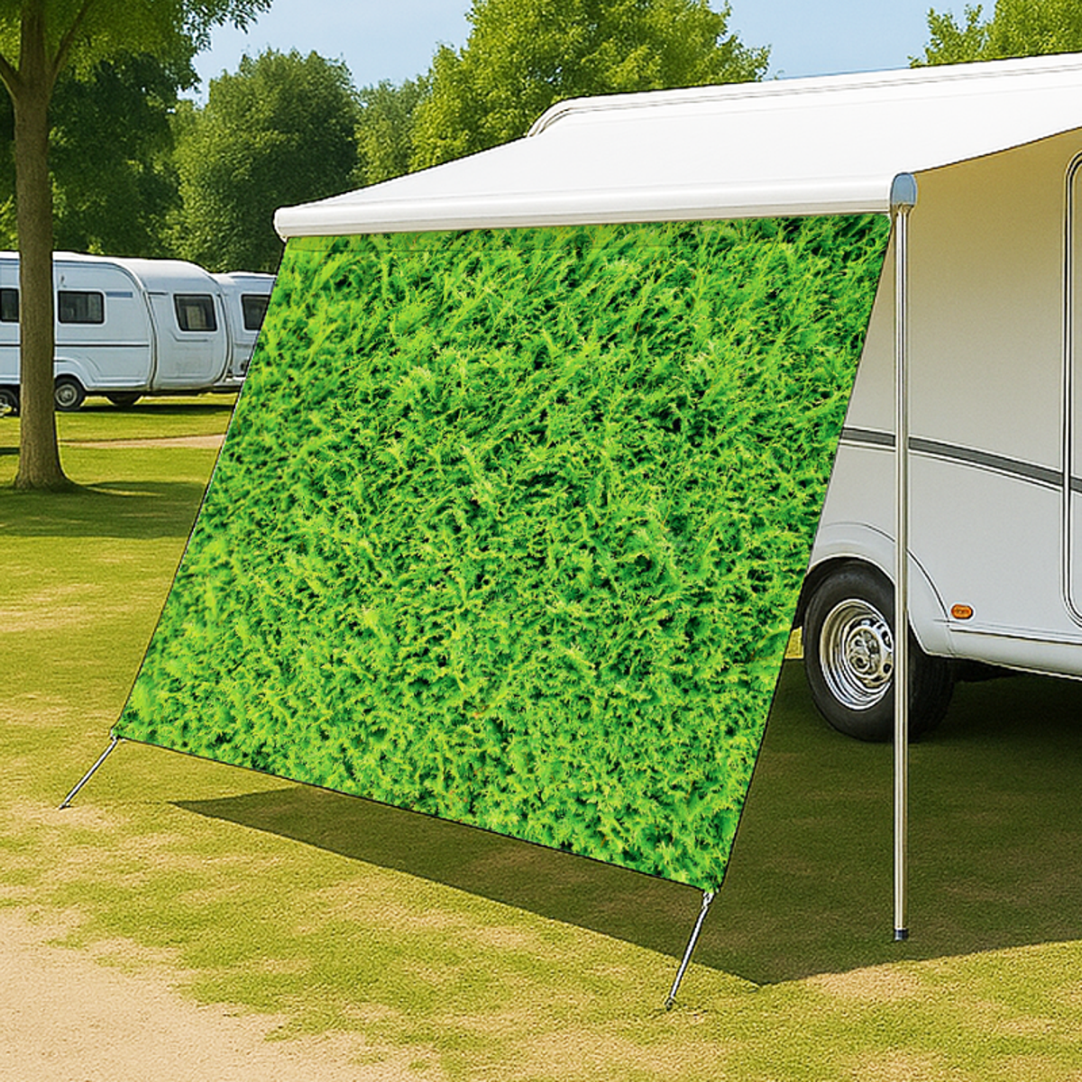 Hecke (1847) - Camping-Markise, Sonnenblende
