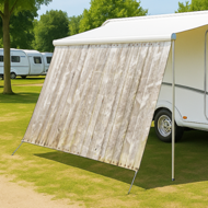 Holzwand (3149) - Camping-Markise, Sonnenblende