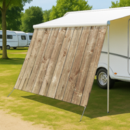 Holzwand (3148) - Camping-Markise, Sonnenblende