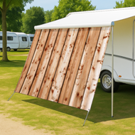 Holzwand (3154) - Camping-Markise, Sonnenblende
