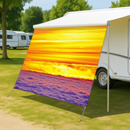 Sonnenuntergang (1863) - Camping-Markise, Sonnenblende