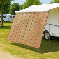 Holzwand (3152) - Camping-Markise, Sonnenblende