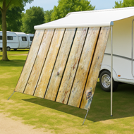 Holzwand (1623) - Camping-Markise, Sonnenblende