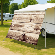 Holzwand (1624) - Camping-Markise, Sonnenblende