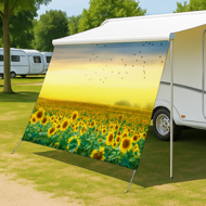 Sonnenblumen (3231) - Camping-Markise, Sonnenblende