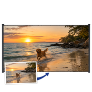 Garten Sichtschutz selbst gestalten - 183 x 251 cm